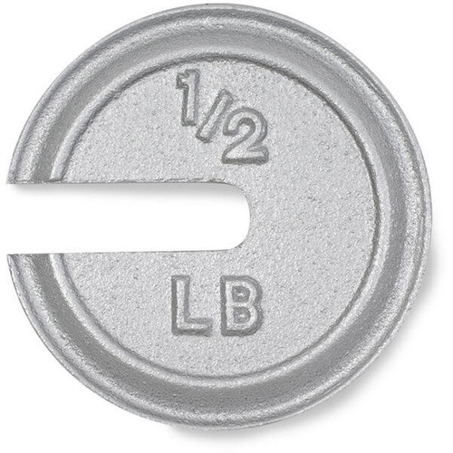 Ohaus Weight 1P CI Slot 1/2lb CLF Non-Accrd TR