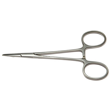 Rumex 4-122S Halsted Hemostatic Forceps - Straight