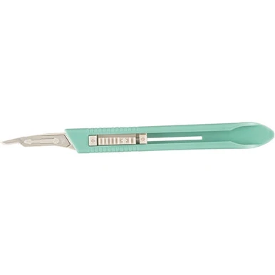 Miltex #15C Scalpel, Retractable Blade, 10/bx
