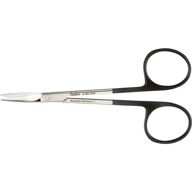 Miltex Iris Scissors, 4-1/2" Straight, SuperCut Blade