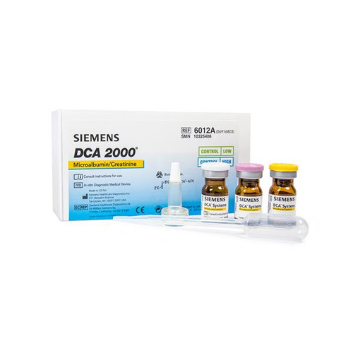 Siemens Microalbumin/Creatinine Control Kit - Low/High (4/kit) (2nd Day Air Shipping)
