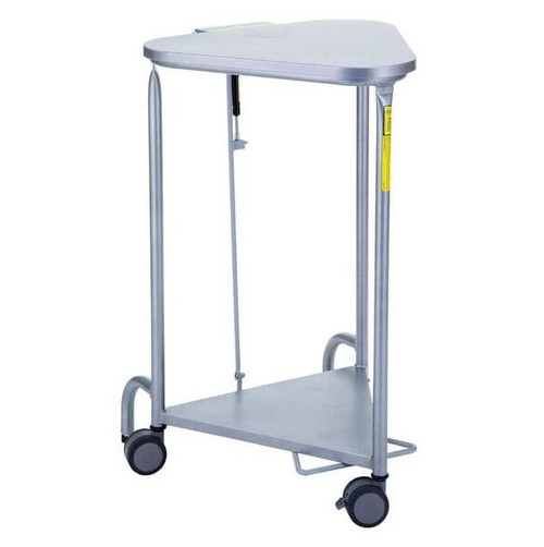 R&B Triangular Laundry Hamper w/ Lid
