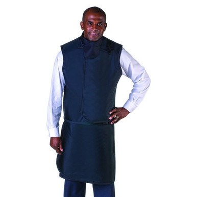 Wolf X-Ray Men's Apron and Vest X-Large, Lead Free with Thyroid Collar, 0.5mm