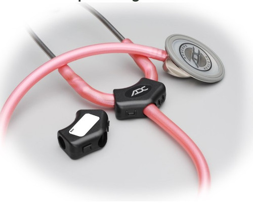 Premium Stethoscope ID Tag, Black, Disposable pkg