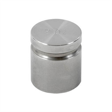 Ohaus 2oz Class F Test Weight with No Certificate, Cylindrical with Groove