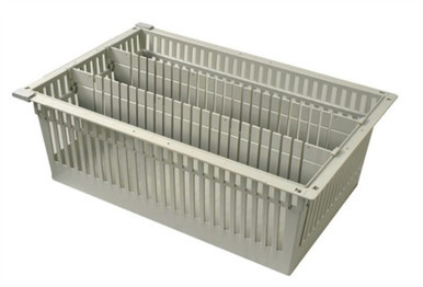 Harloff MedStorMax 8 Exchange Tray w/ 2 Long Divider & Pull-Out Stoppers