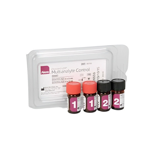 Alere Multi-Analyte Control Kit - Lipids/ Glucose/ALT/AST (Two Level 1 & Two Level 2 - 2 mL each) (Overnight Shipping)