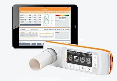 MIR Spirobank II Smart Spirometer works W/ Ipad
