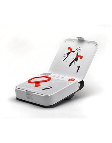 Lifepak CR2 AED with Handle - WiFi (Fully-Automatic - English & Spanish)