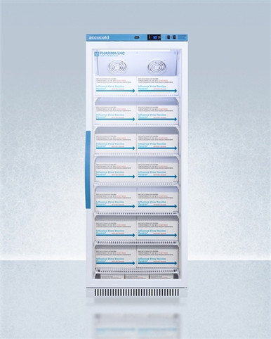 Accucold 12 cu ft Upright Vaccine Refrigerator w/ Glass Door