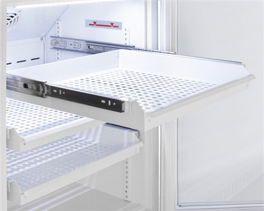 Accucold ARS6MLDR 6 cu ft Laboratory Refrigerator w/ Solid Door & Removable Drawer
