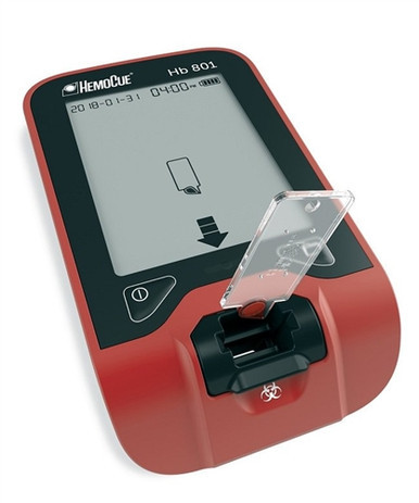 HemoCue Hb 801 Hemoglobin Analyzer w/ 200 Microcuvettes