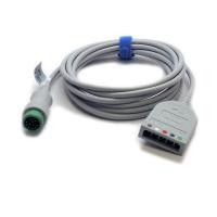 Mindray ECG Trunk Cable: 3/5-lead, Adult/Pediatric, 12 Pin, Defib-Proof, AHA/IEC