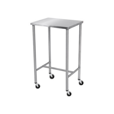 Blickman 7840SS Sawyer Instrument Table with H-Brace, 20" x 16"