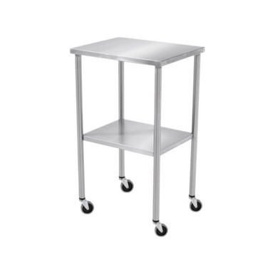 Blickman 7837SS Howard Instrument Table, 72" x 24"