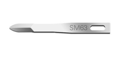 Cincinnati Miniature Surgical Blades - Size 63 - 25/Box - Sterile