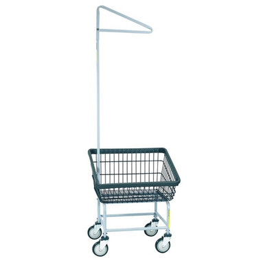 R&B Dura-Seven Front Load Wire Laundry Cart