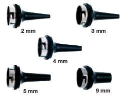 Riester 10464 Reusable Ear Specula for Uni and Econom Otoscopes - 9mm
