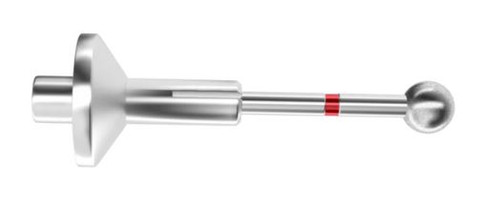 Rumex 16-051-2.5B Diamond Round Fine Grit Burr for AlgerBrush, 2.50 mm