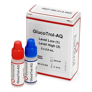 Glucose Control High/Low (2 Vials/Bx) (Overnight Shipping)