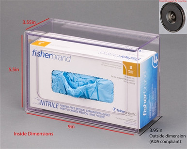 Poltex Glove Box Holder ST - 1 Box (with Magnets)