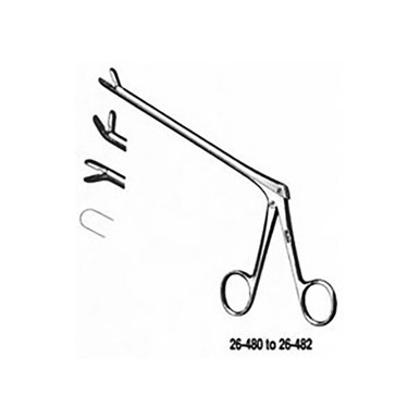 Miltex Cloward Pituitary Rongeur 5-7/8" Shaft - 6mm x 10mm Bite - Straight