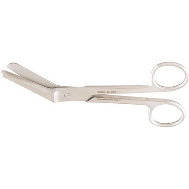 Miltex 5.5" Braun Episiotomy Scissors, Angled on Side, Guared Lower Blade