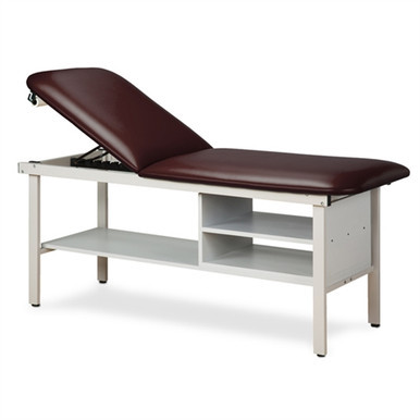 Clinton Alpha Series Treatment Table with Shelving