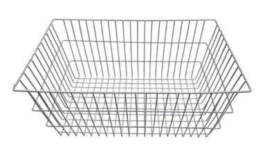 Blickman Folding Utility Cart w/ Chrome Baskets
