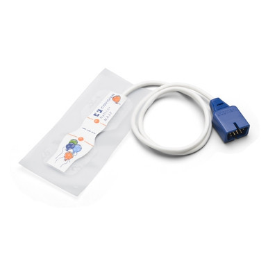 Nellcor OxiMax Pediatric Finger Sensor, Single Use, 24-Pack