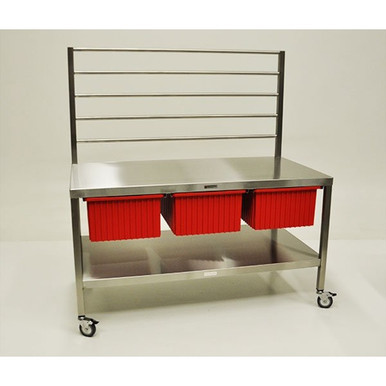 Mid Central Medical Sterile Instrument Wrapping Station