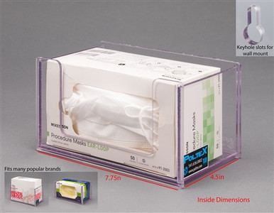 Poltex Single Mask Box Holder (Wall Mount)