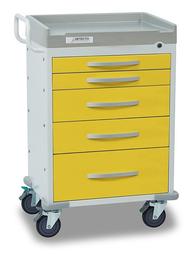 Detecto Rescue Series Medical Carts (5 Drawers)