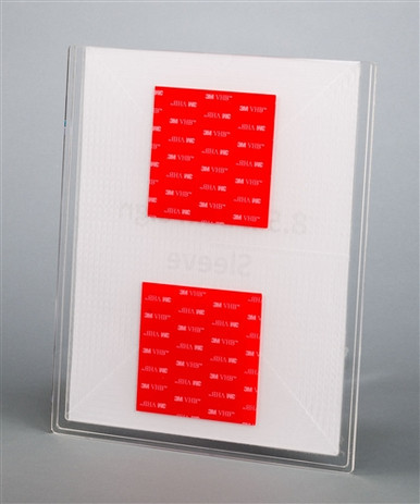 Poltex Deluxe Sign Holder-8.5" X 11" VHB (Very High Bond) Tape