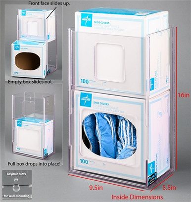 Shoe Cover Holder-2 Visual Management (Wall Mount)