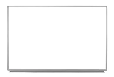 Luxor 60"W x 40"H Wall-Mounted Magnetic Whiteboard