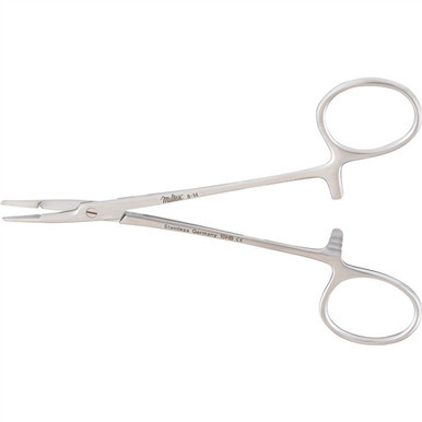 Miltex 4-3/4" Olsen-Hegar Needle Holder - Suture Scissors - Serrated Jaws