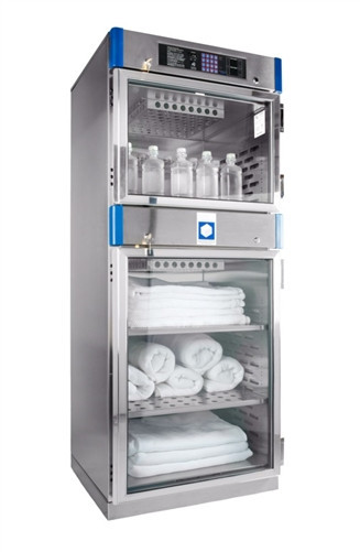 Blickman Double-Door Solution/Blanket Warming Cabinet w/ Glass Door
