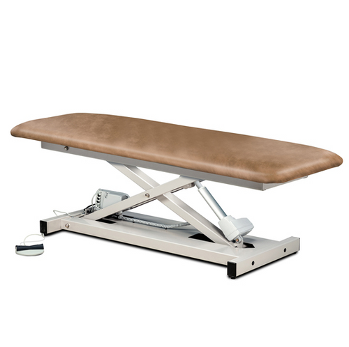 Clinton Open Base Power Table with One Piece Top
