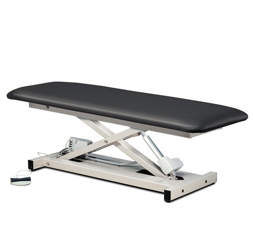 Clinton Open Base Power Table with One Piece Top