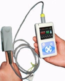 Venni VI-60D Handheld Color Pulse Oximeter  (includes Finger Sensor)