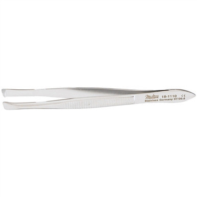 Miltex Cilia Forceps, 3½", 5mm Wide Jaws