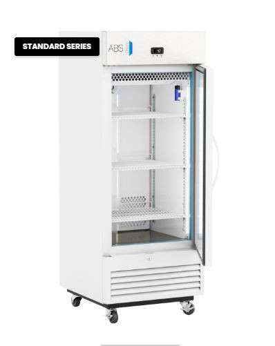 12 Cu. Ft. Standard Solid Door Laboratory Refrigerator open