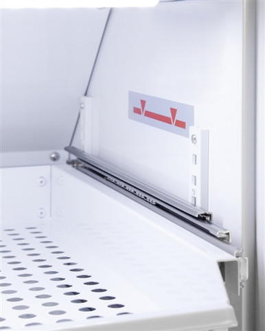 Accucold 15 cu ft Upright Vaccine Refrigerator w/ Glass Door & Removable Drawers (Temperature Range: 2degC to 8degC)