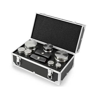 Ohaus 10lb-.001lb Class F Stainless Steel Test Weight Set with No Certificate.