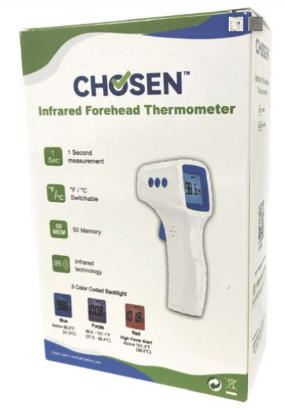 Infrared Forehead Thermometer, non-contact