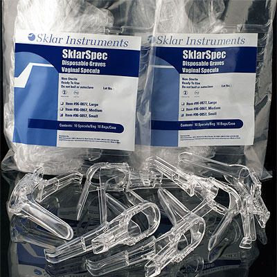 Sklar Sterile Graves Vaginal Specula 100/CS
