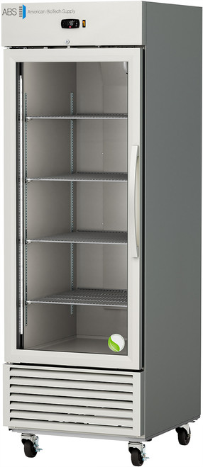 25 cu. ft. Glass Door Stainless Steel Left Hinged Refrigerator  - TAA Compliant