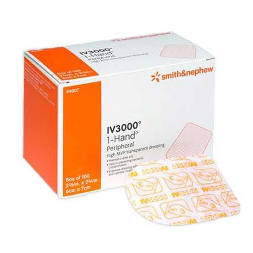 Smith & Nephew 4007 IV3000 Catheter Dressing 1