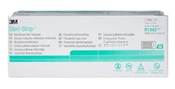 3M R1542 Steri-Strip Skin Closures 1/4 in. x 1 1/2 in. (4 Boxes of 50)